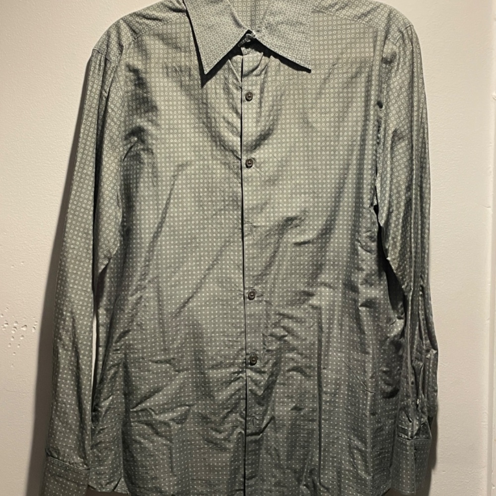 *VINTAGE* Grey Theory button up shirt